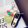 latest cheap multi color heart shape custom acrylic keychain